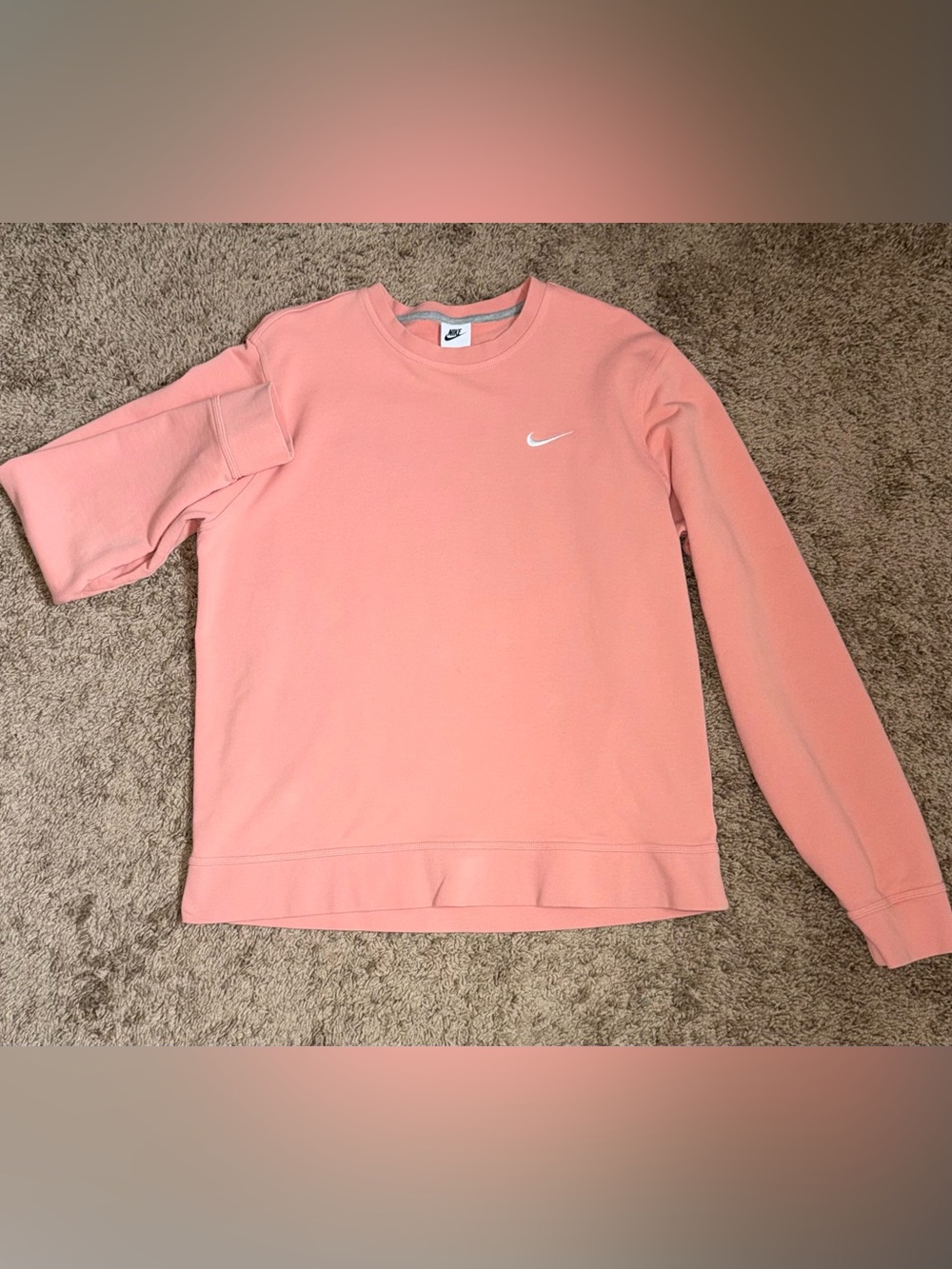 Nike Men’s Coral Crewneck Size XL